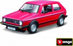 Bburago model automobila Volkswagen Golf MK1 GTI crveni 1:24