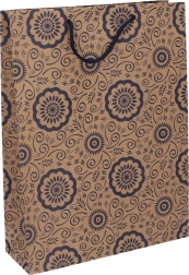 Poklon-vrećica kraft L 27,5 × 36,5 × 9 cm