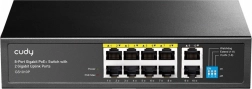 Gigabitni PoE+ switch 8× RJ45 s 2× gigabitnim uplinkom, 120 W