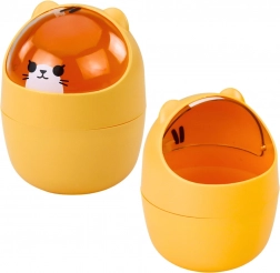 Mini kanta za smeće za stol narančasta