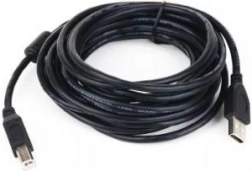 USB 2.0 kabel A–B s feritnim filtrom 3 m