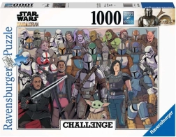 Puzzle Ravensburger Star Wars Mandalorian Izazov 1000 dijelova