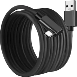 USB-A 2.0 na USB-C kabel 5 m s pravim kutom IZOXIS