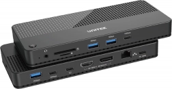 Multifunkcionalna dokna stanica Unitek 12-u-1 USB-C HDMI USB 4 PD