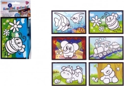 Čarobno slikanje vodom – set slika i kist