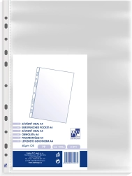 Euroomot A4 od polipropilena s euro perforacijom, teksturirana površina 40 µm