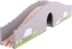 Drveni most za farmu za željezničke pruge