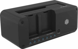 Stalak za kloniranje IB-2924MSCL-C31 Docking & CloneStation 1x 2,5"/3,5" na 1x M.2 NVMe