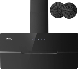 napa ISEASY TV5290D4-CC-I2, nakošena crna 90 cm