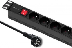 Rack napojna letva 1U Qoltec