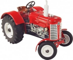 Metalni traktor Zetor 50 Super na ključ 1:25, crveni