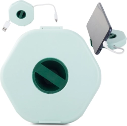 Rotirajući organizator kabela s postoljem za telefon