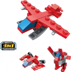 Qman građevni set Vatrogasni avion 3u1