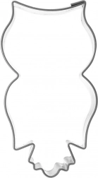 Metalni kalup za kekse sova 7 cm