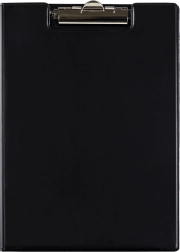 Dvostruka mapa A4 plast s kopčom Classic crna