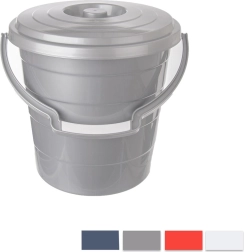Plastična kanta Hobby s poklopcem 20 l (mješavina boja)