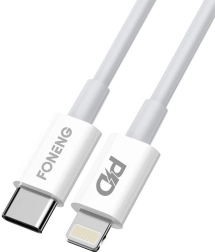 USB‑C na Lightning kabel FONENG X31 2 m 3 A 20 W bijeli