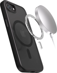 Hybrid Frost MAG maska za iPhone 16e MagSafe crna