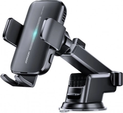 Auto držač s indukcijskim punjačem Joyroom Qi crni