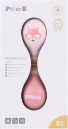 Drvena obostrana rumba kugla s lisicom Polar B