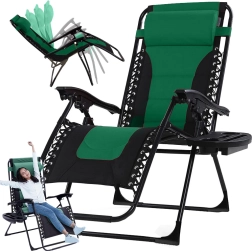 Sklopiva vrtna ležaljka Gravity sa stolićem