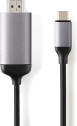 adapter MINIX NEO-C-4K USB‑C na HDMI 4K 60 Hz, sivi