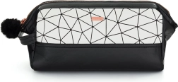 Kozmetička torba Holiday crno-bijela