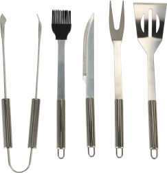 Set pribora za roštilj u koferu 6u1