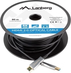 Aktivni optički HDMI 2.0 kabel 80 m LANBERG