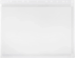 Prozirna mapa za dokumente s euroomčicom PVC