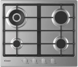 Plinska ploča za kuhanje s lijevanim rešetkama i dvostrukim plamenikom 4 kW