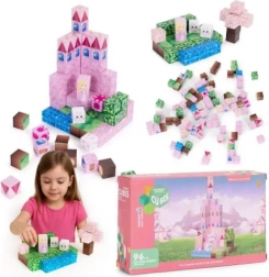 Magnetička građevna set od 100 kockica s vrećicom za pohranu