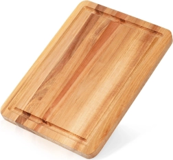 Drvena daska za rezanje i posluživanje 28 × 20 cm od bagrema
