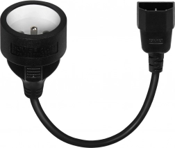 Napajajući adapter IEC C14 – CEE 7/5 (E) 15 cm SAVIO