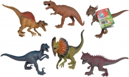 Gumeni dinosaurus 17–22 cm, set 6 vrsta