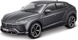 Bburago Lamborghini Urus metalni model 1:18 Plus, metalik siva