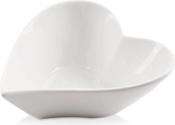 Porculanska zdjelica u obliku srca 13 × 11 cm, 180 ml