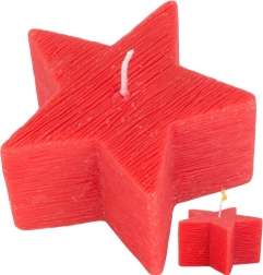 Božićna svijeća u obliku zvijezde