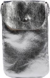 Metalizirana torbica za mobitel s ramenim remenom i stražnjim džepom