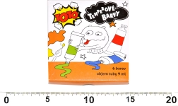 Tempera boje u tubama – set 6×9 ml