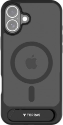 Torras Pstand futrola za iPhone 16 crna
