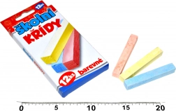 Šarene školske krede 12 kom