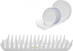 Plastični ocjeđivač za tanjure 39 cm bijeli
