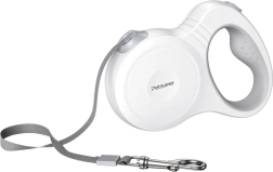 Automatska samouvlačiva povodac za pse Petsuper 5 m bijela