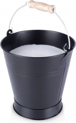 Mirisna limunska svijeća u metalnoj kantici 16 × 18 cm