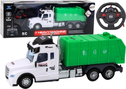 Zeleni RC auto na daljinsko upravljanje s efektima