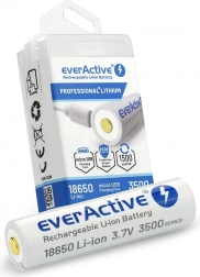Akumulator EverActive 18650 s micro USB 3500mAh