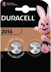 DURACELL litijeva gumbasta baterija CR2016 3V – pakiranje 2 kom