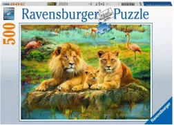 Ravensburger puzzle Lavovi u savani 500 dijelova
