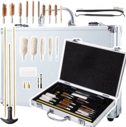 Set za čišćenje oružja u kuferu, 24 dijelova